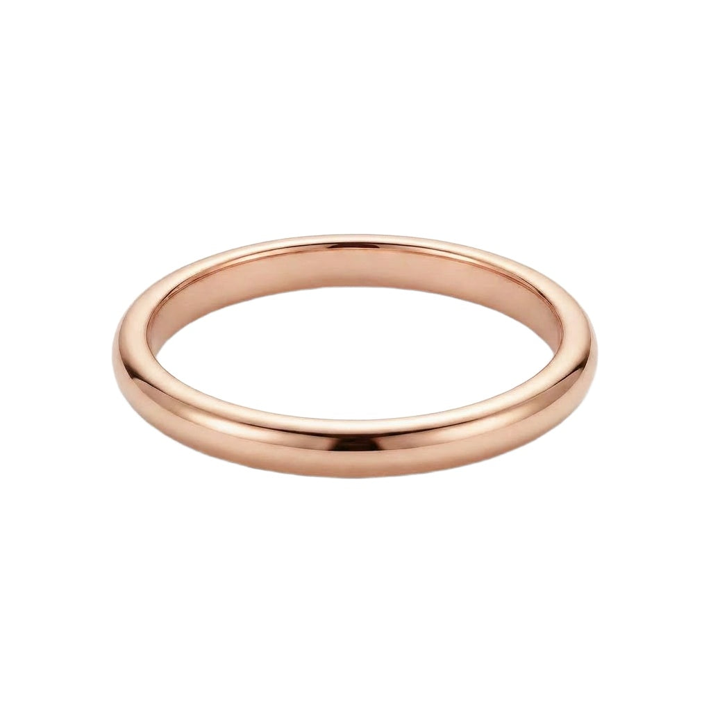 18K Rose Gold Plated, 10K Solid Rose Gold