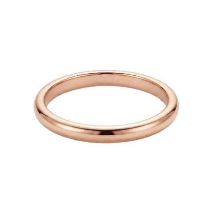 18K Rose Gold Plated, 10K Solid Rose Gold