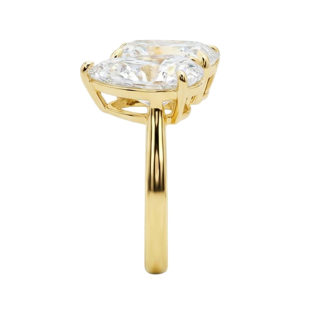 18K Yellow Gold Plated, 10K Solid Yellow Gold