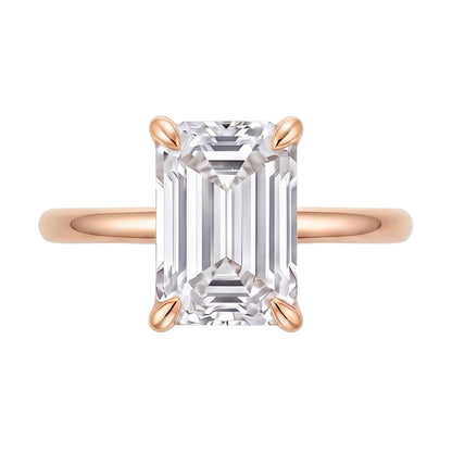 18K Rose Gold Plated, 10K Solid Rose Gold