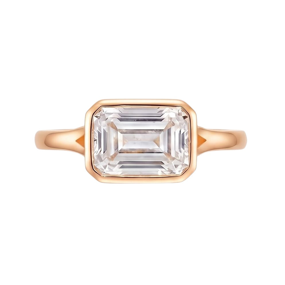 18K Rose Gold Plated, 10K Solid Rose Gold