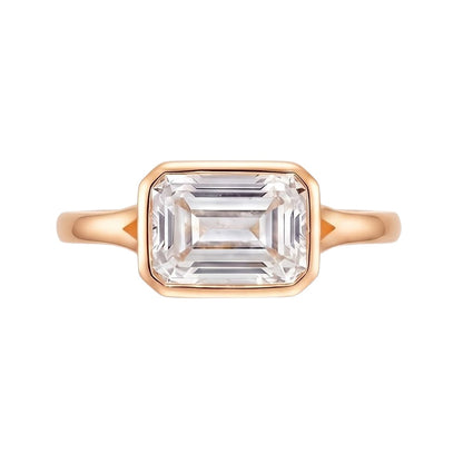 18K Rose Gold Plated, 10K Solid Rose Gold