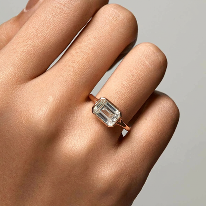 18K Rose Gold Plated, 10K Solid Rose Gold