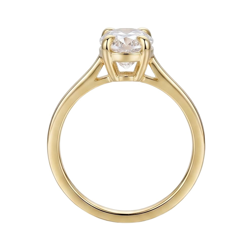 18K Yellow Gold Plated, 10K Solid Yellow Gold