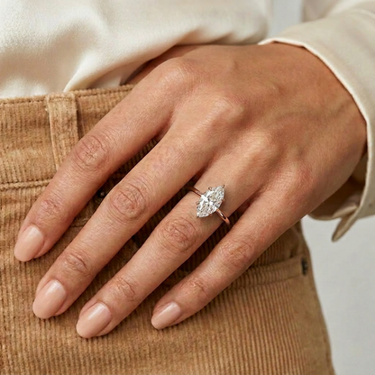18K Rose Gold Plated, 10K Solid Rose Gold