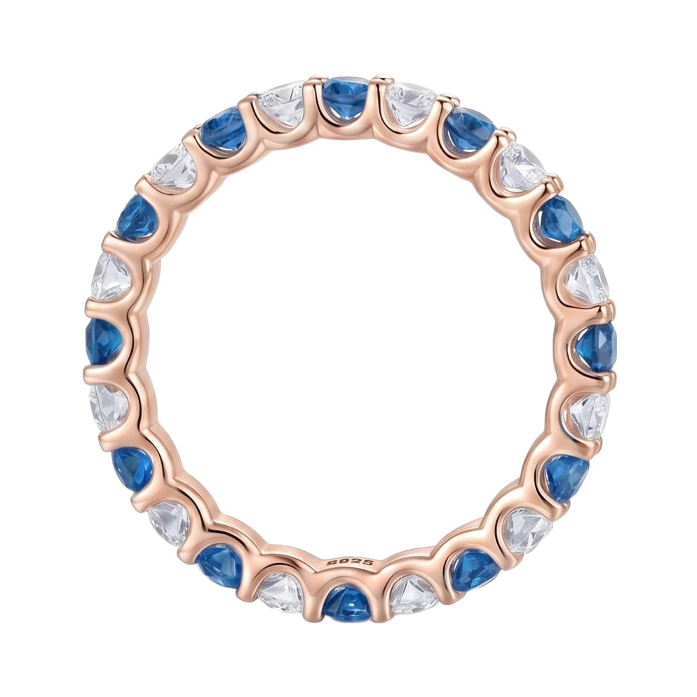 18K Rose Gold Plated, 10K Solid Rose Gold
