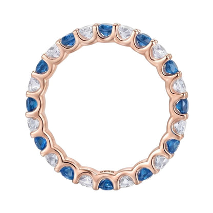 18K Rose Gold Plated, 10K Solid Rose Gold