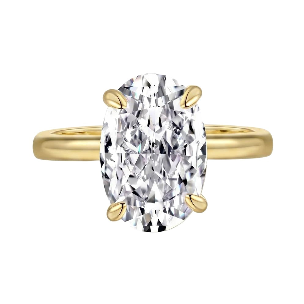 18K Yellow Gold Plated, 10K Solid Yellow Gold
