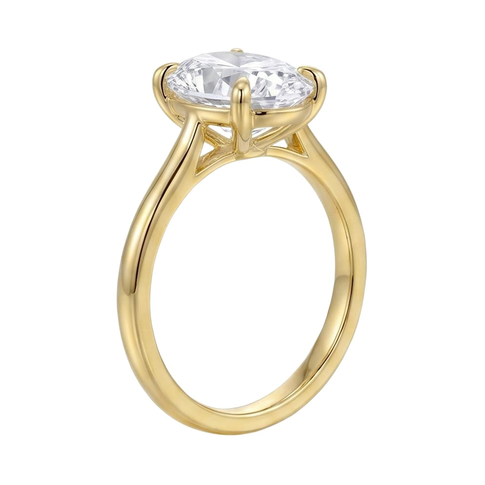18K Yellow Gold Plated, 10K Solid Yellow Gold
