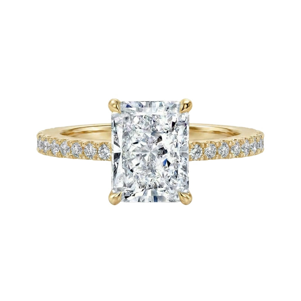 18K Yellow Gold Plated, 10K Solid Yellow Gold