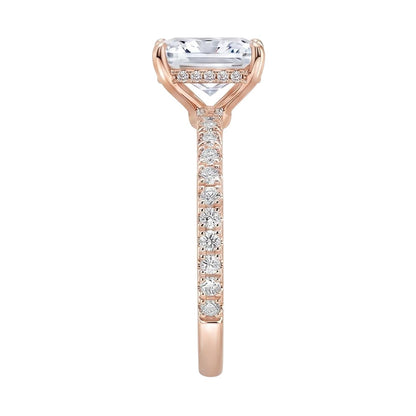18K Rose Gold Plated, 10K Solid Rose Gold