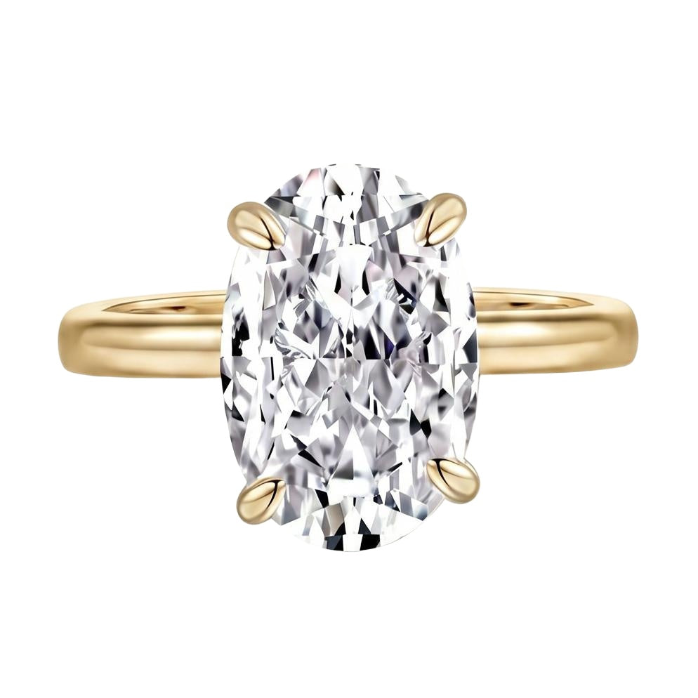 18K Yellow Gold Plated, 10K Solid Yellow Gold