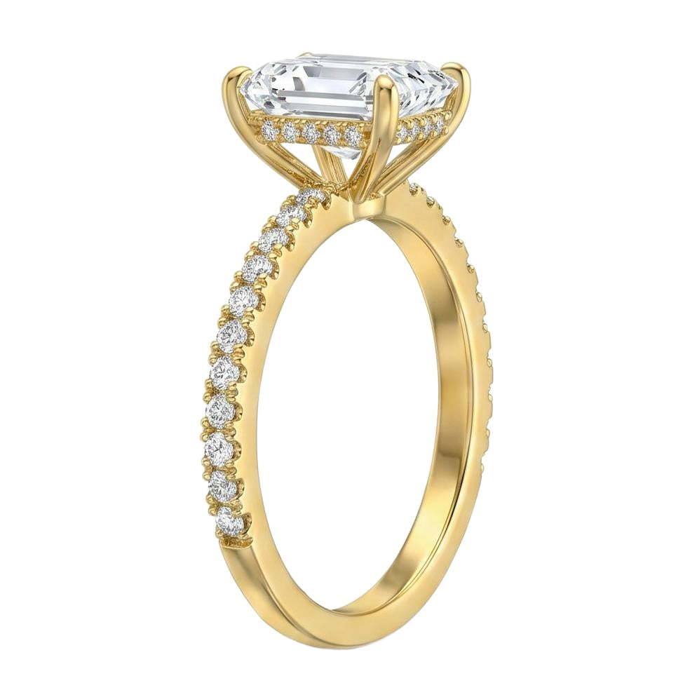 18K Yellow Gold Plated, 10K Solid Yellow Gold