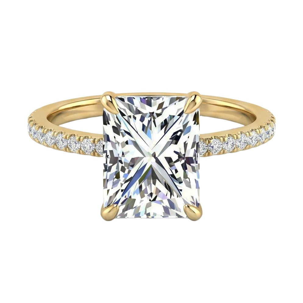 18K Yellow Gold Plated, 10K Solid Yellow Gold