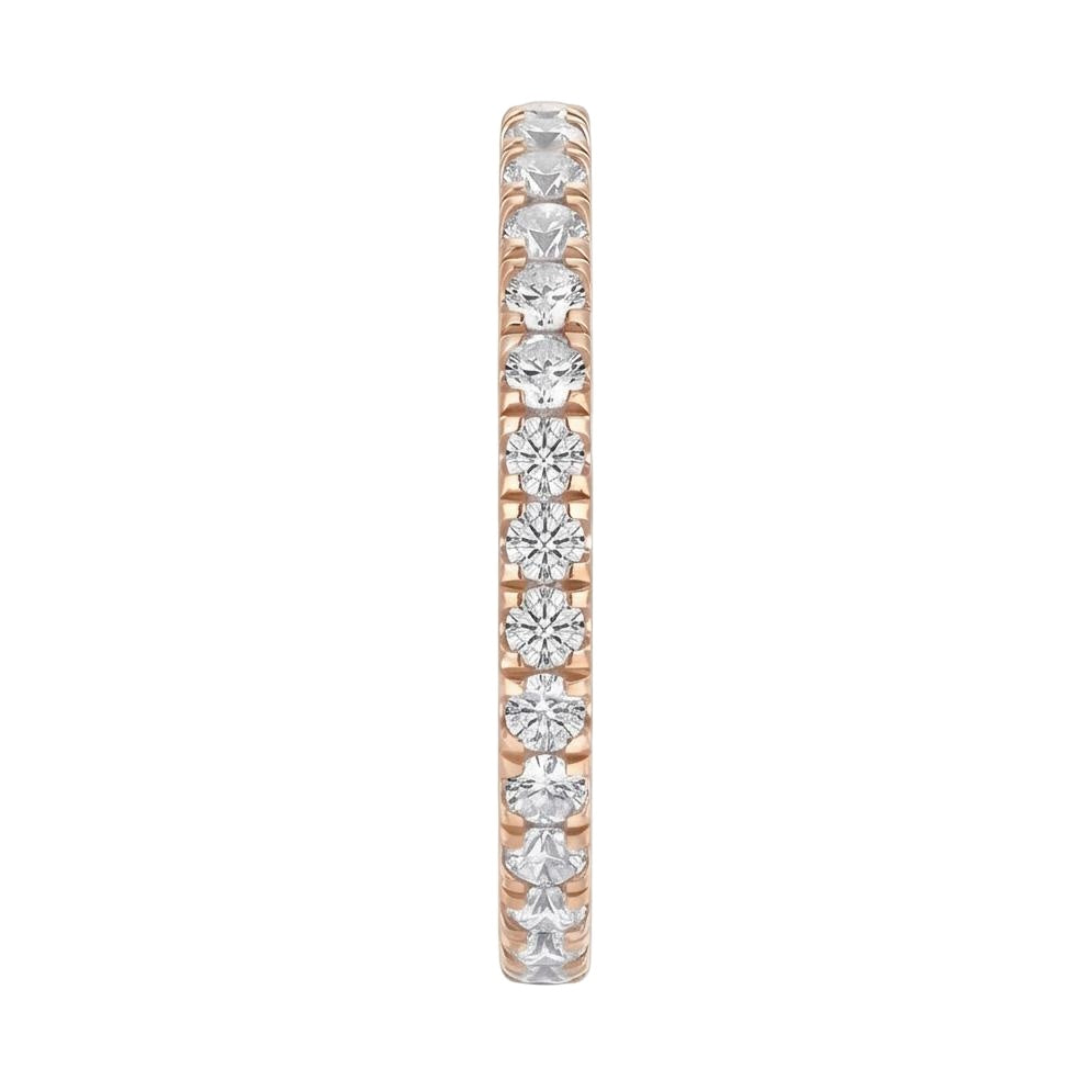 18K Rose Gold Plated, 10K Solid Rose Gold