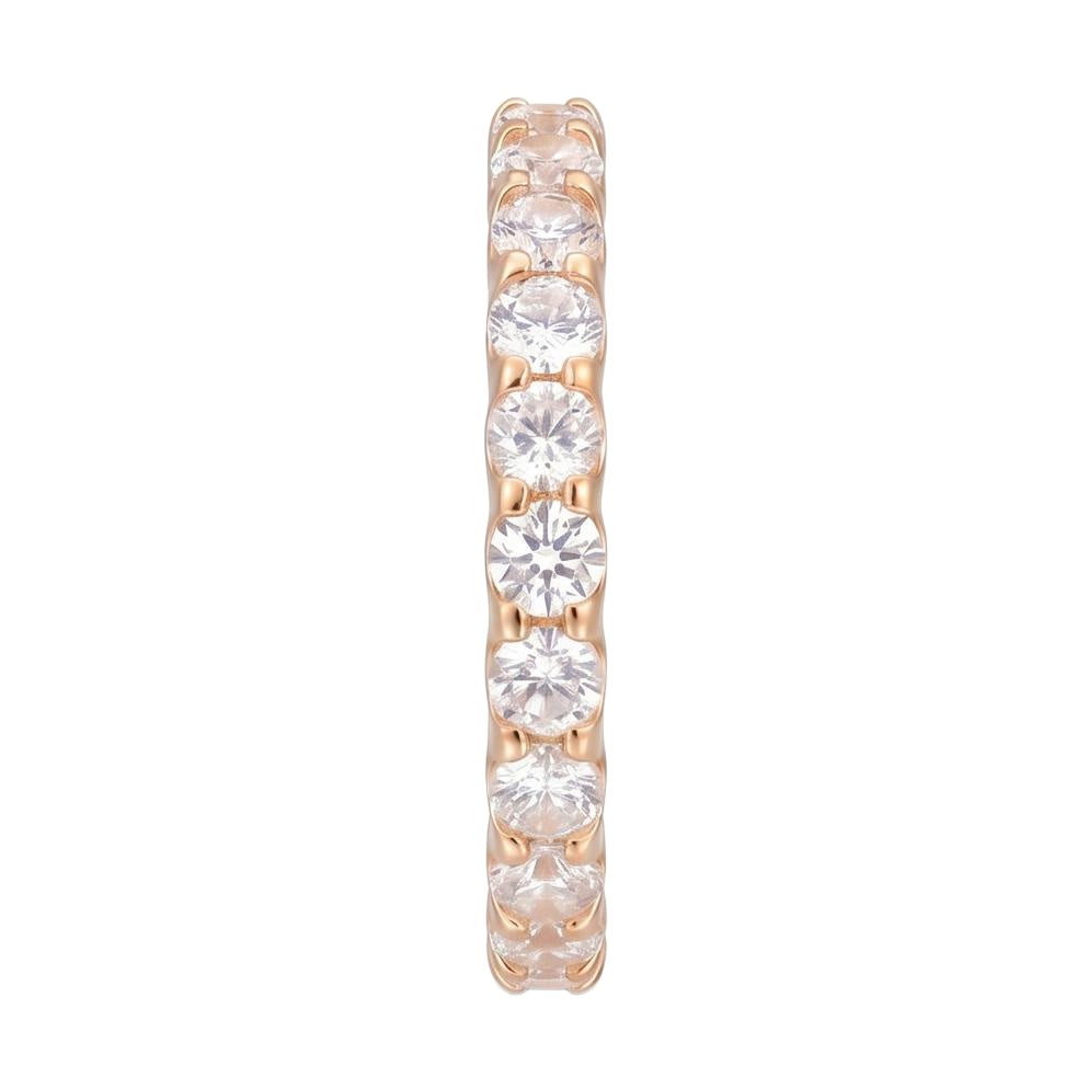 18K Rose Gold Plated, 10K Solid Rose Gold