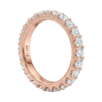 18K Rose Gold Plated, 10K Solid Rose Gold