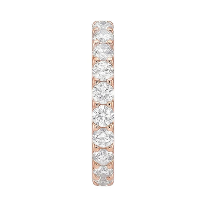 18K Rose Gold Plated, 10K Solid Rose Gold