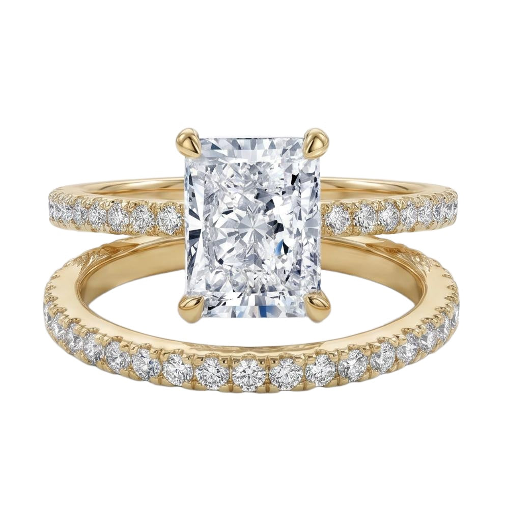 18K Yellow Gold Plated, 10K Solid Yellow Gold