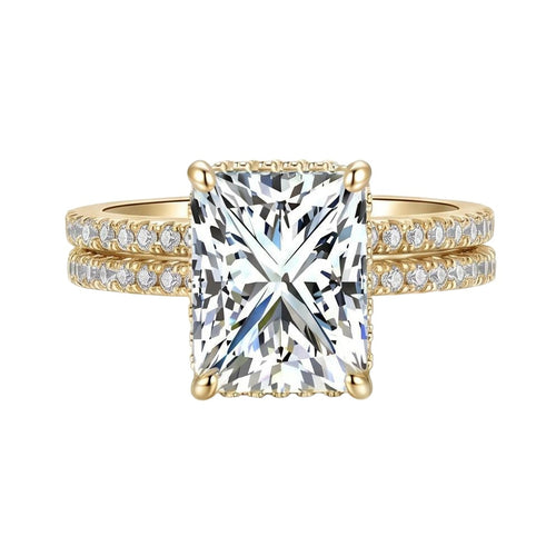 18K Yellow Gold Plated, 10K Solid Yellow Gold