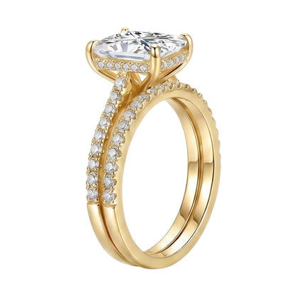 18K Yellow Gold Plated, 10K Solid Yellow Gold