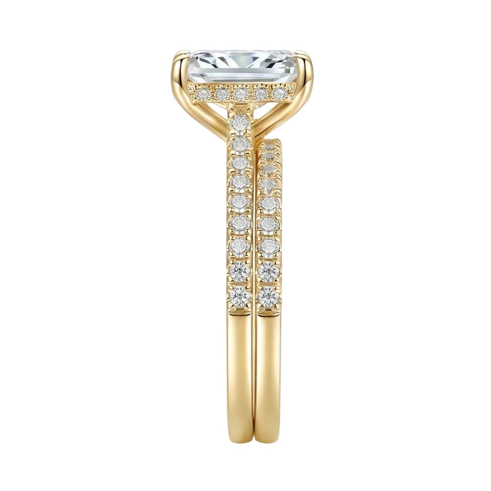 18K Yellow Gold Plated, 10K Solid Yellow Gold