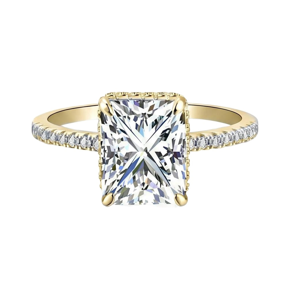18K Yellow Gold Plated, 10K Solid Yellow Gold