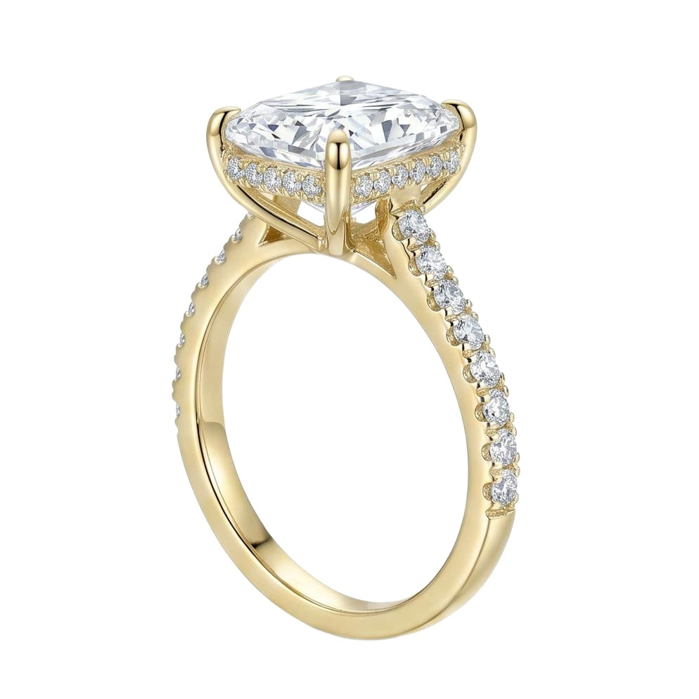 18K Yellow Gold Plated, 10K Solid Yellow Gold