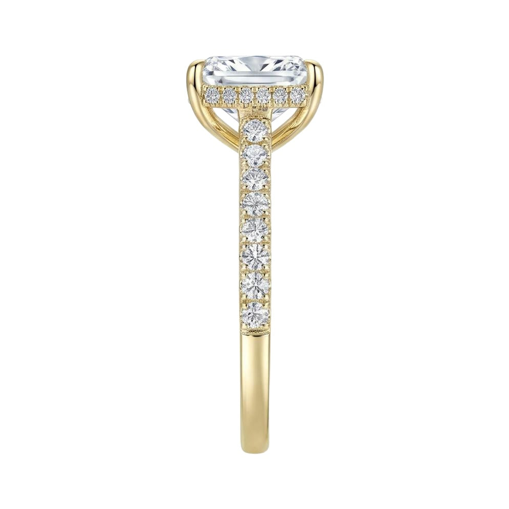18K Yellow Gold Plated, 10K Solid Yellow Gold