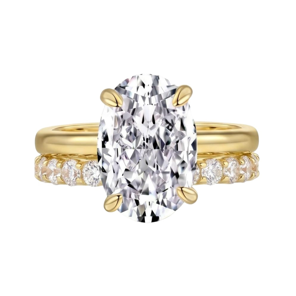 18K Yellow Gold Plated, 10K Solid Yellow Gold