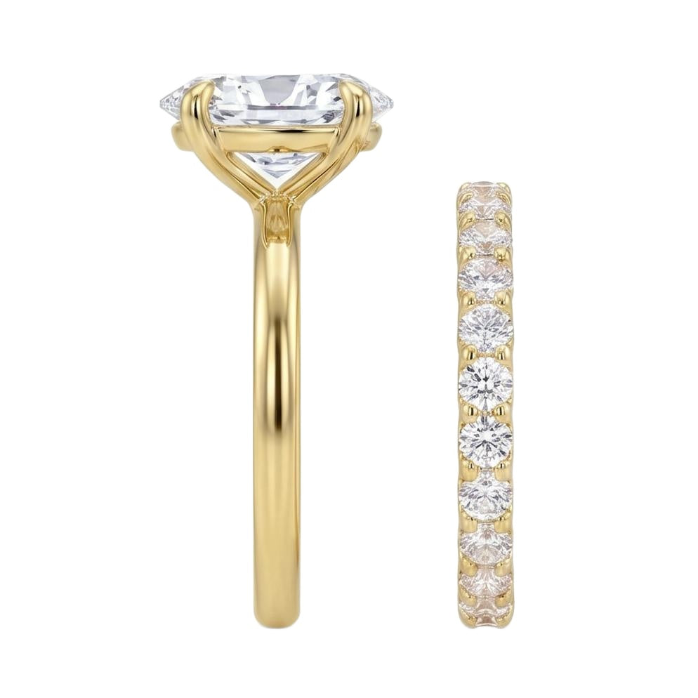 18K Yellow Gold Plated, 10K Solid Yellow Gold
