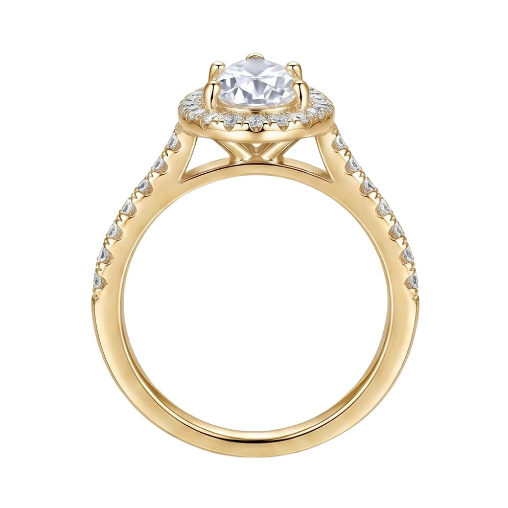 18K Yellow Gold Plated, 10K Solid Yellow Gold