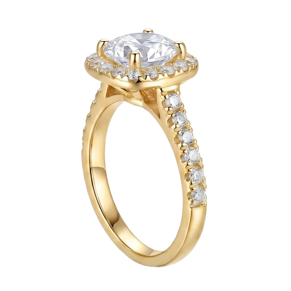 18K Yellow Gold Plated, 10K Solid Yellow Gold