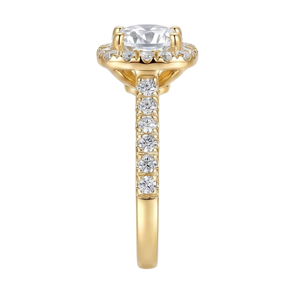 18K Yellow Gold Plated, 10K Solid Yellow Gold