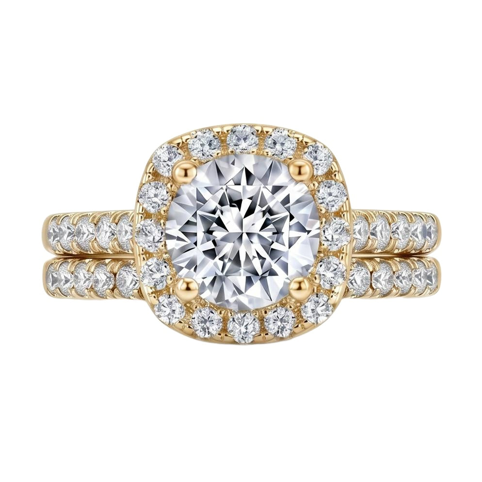 18K Yellow Gold Plated, 10K Solid Yellow Gold