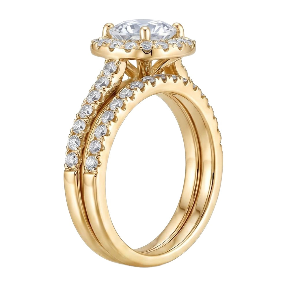 18K Yellow Gold Plated, 10K Solid Yellow Gold