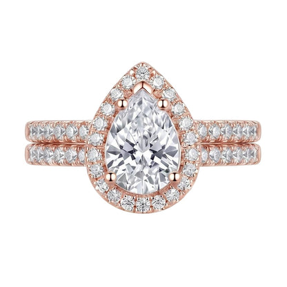 18K Rose Gold Plated, 10K Solid Rose Gold
