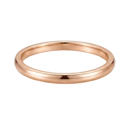18K Rose Gold Plated, 10K Solid Rose Gold