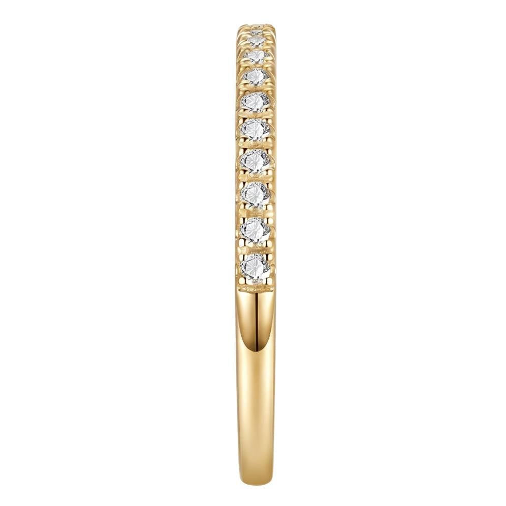 18K Yellow Gold Plated, 10K Solid Yellow Gold
