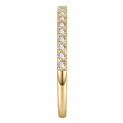 18K Yellow Gold Plated, 10K Solid Yellow Gold