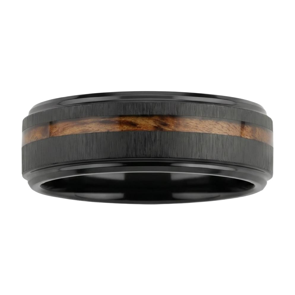 Giselwen Band in Tungsten Carbide - Gold