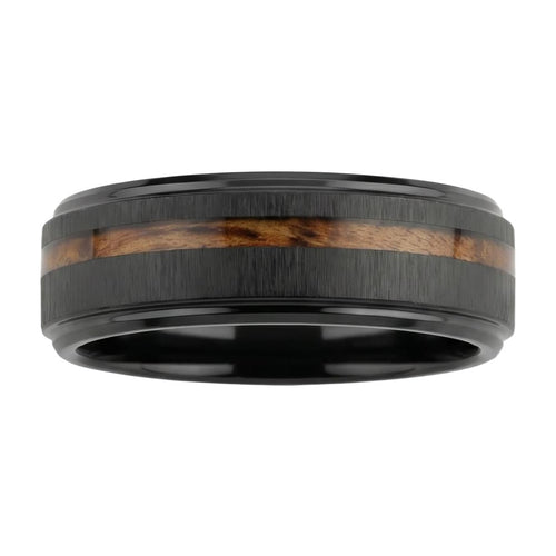 Giselwen Band in Tungsten Carbide - Gold