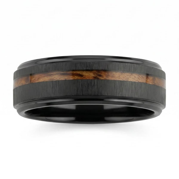Giselwen Band in Tungsten Carbide - Gold