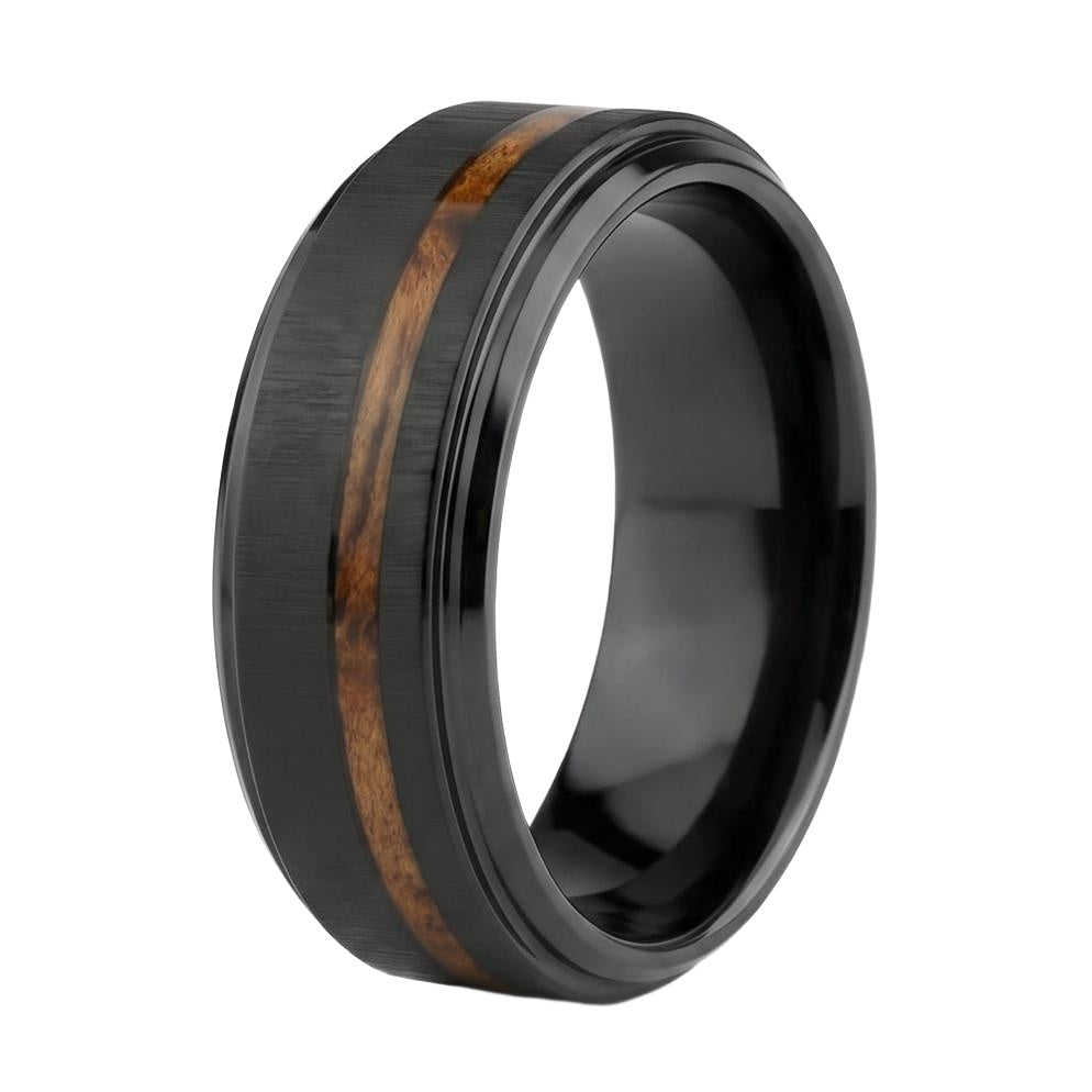 Giselwen Band in Tungsten Carbide - Gold