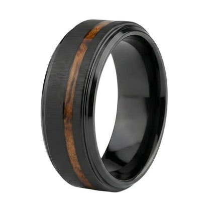 Giselwen Band in Tungsten Carbide - Gold
