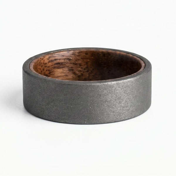 Xethriel Band in Tungsten Carbide - Silver