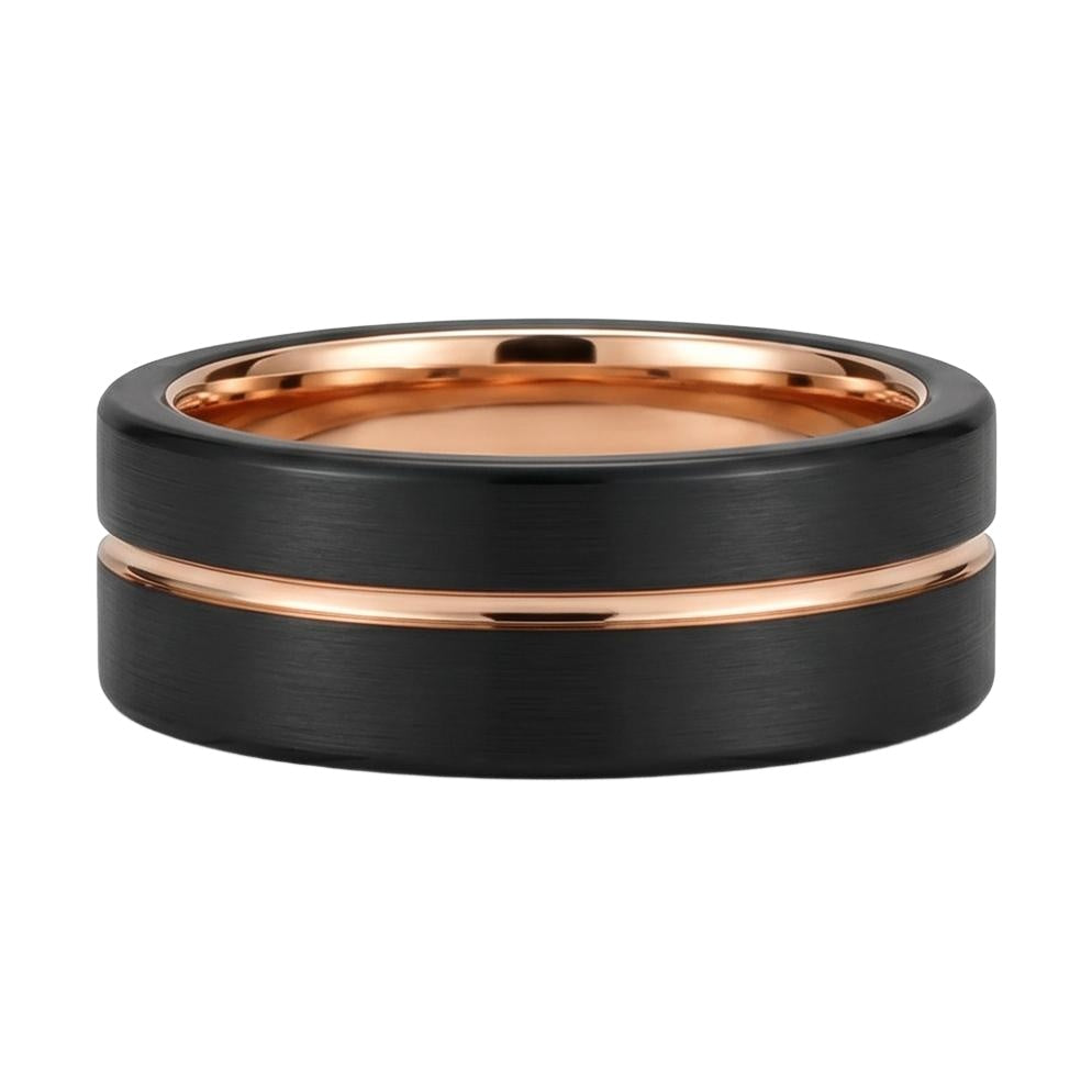 Faerielyn Band in Titanium - Blackrhodium