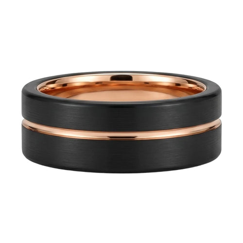 Faerielyn Band in Titanium - Blackrhodium