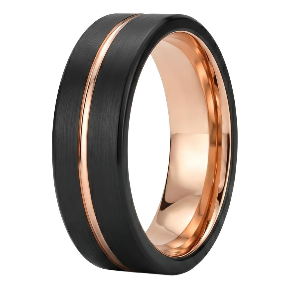 Faerielyn Band in Titanium - Blackrhodium