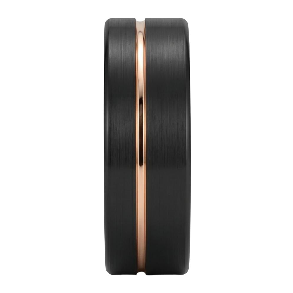 Faerielyn Band in Titanium - Blackrhodium